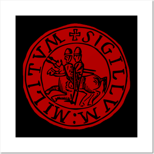 Seal of the Knights Templar Posters and Art